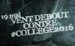 Vent debout contre #college2016