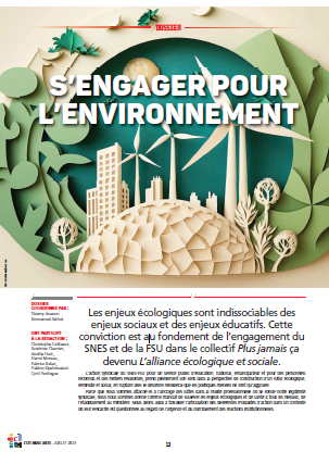 S'engager pour l'environnement