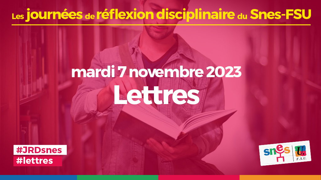 JRD Lettres - mardi 7 novembre 2023