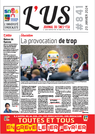 L'US n°841 du 20 janvier 2024
