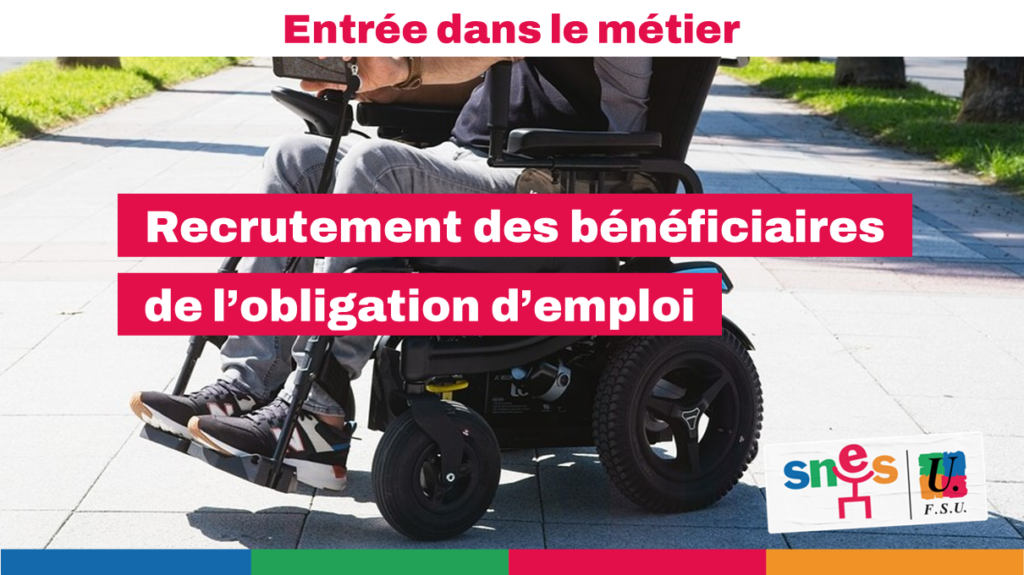 Bénéficiaire de l'obligation d'emploi (BOE)