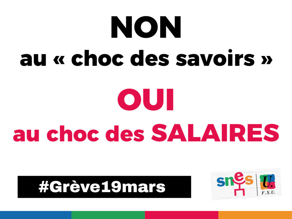 Grève 19 mars