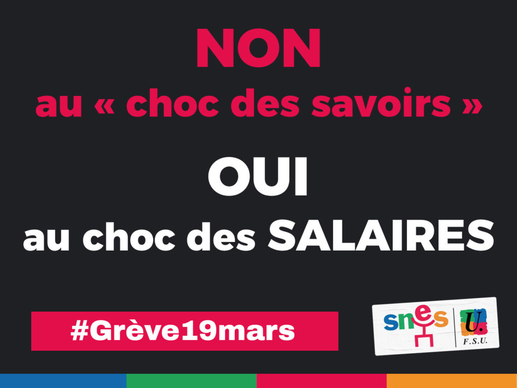 Grève 19 mars