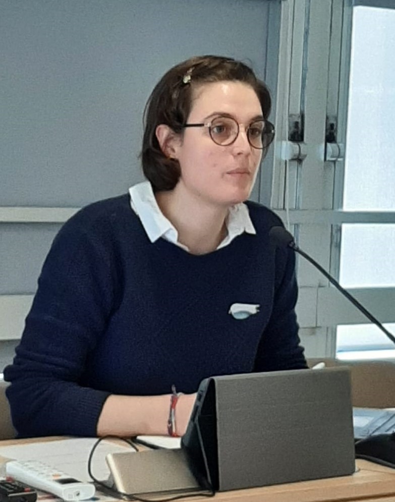 Camille Audé, secrétaire nationale responsable du secteur formation initiale et continue