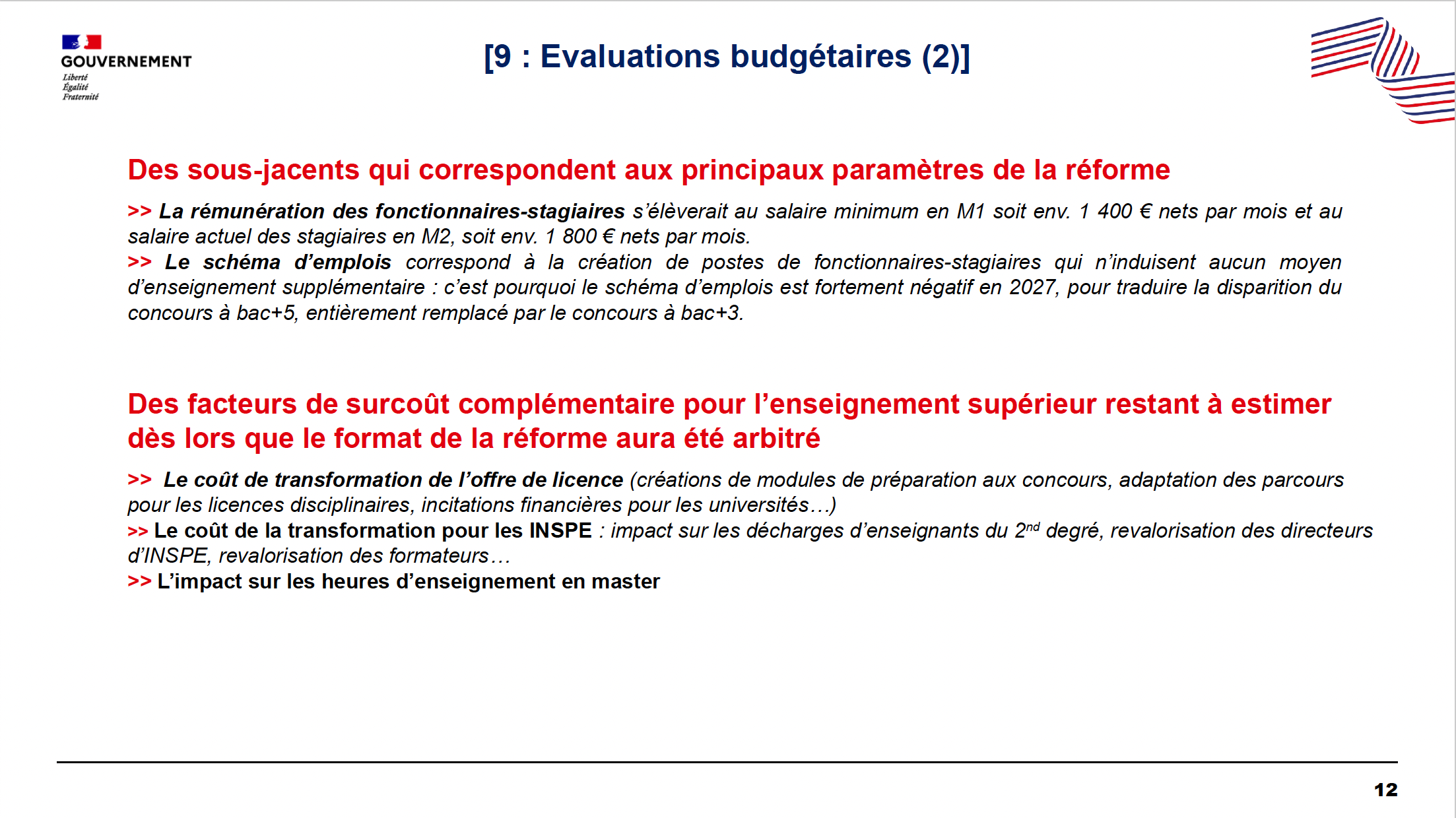 Extrait de Les écoles normales du 21ème siècle, MENJ