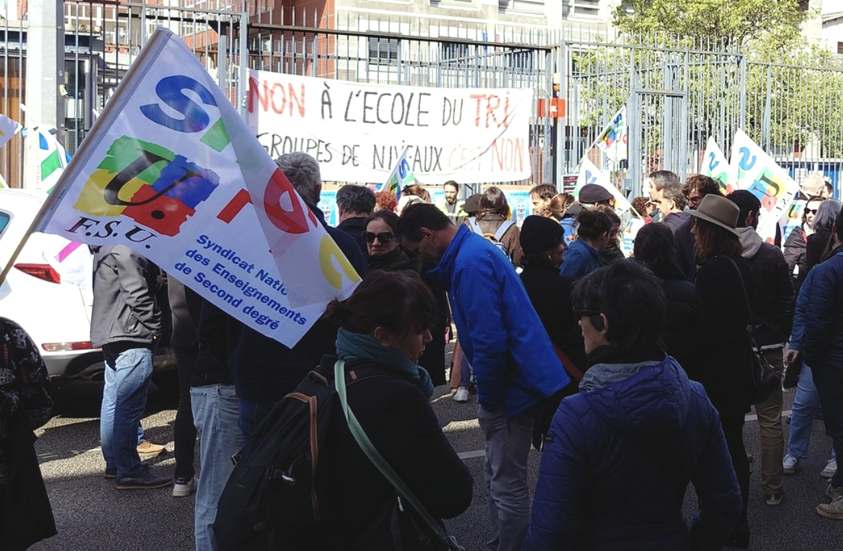 Coll Ge Choc Des Savoirs Ou Pas Snes Fsu