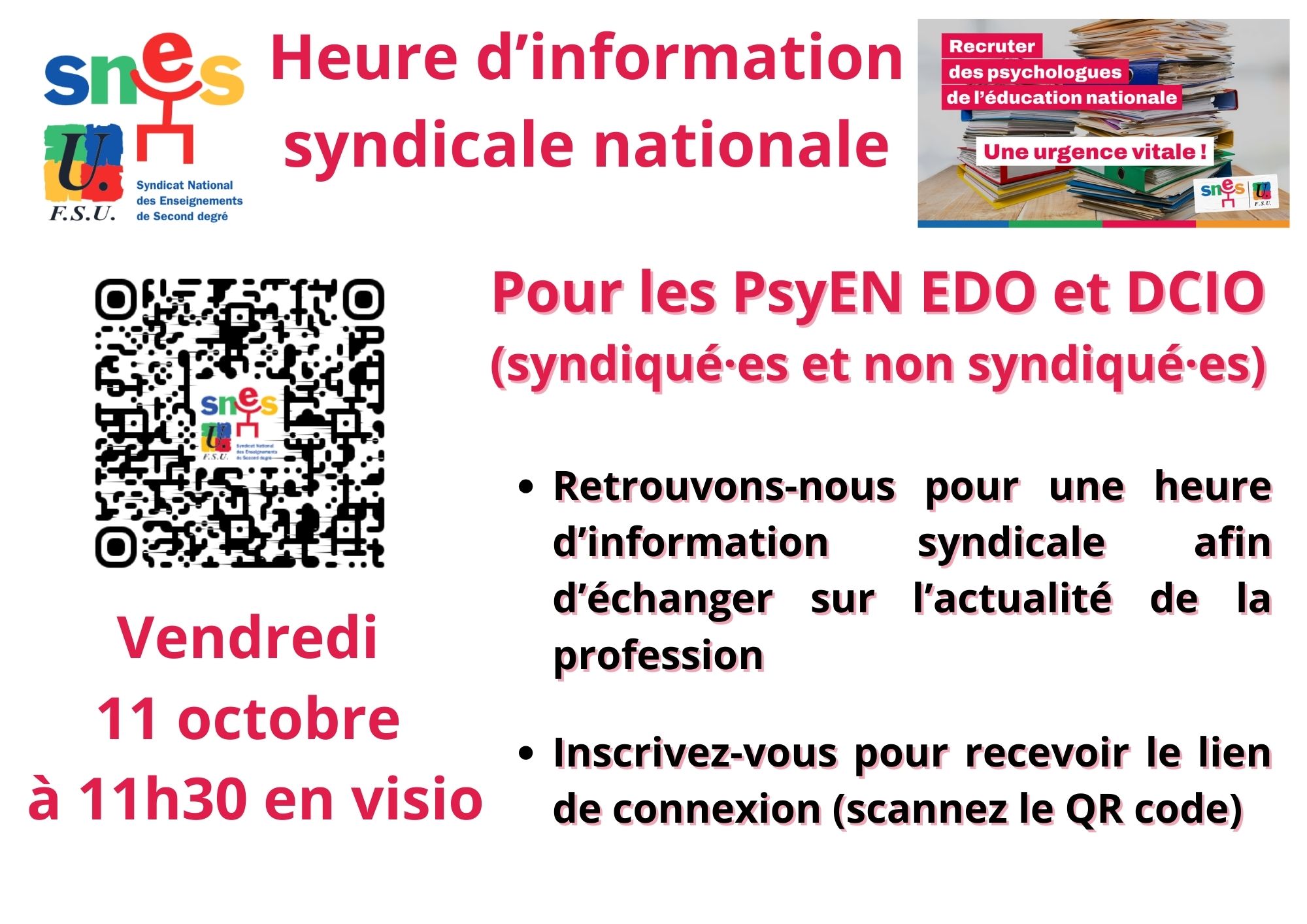 Dcio Amazon PsyEN/DCIO : réunion d’information syndicale nationale - SNES ...
