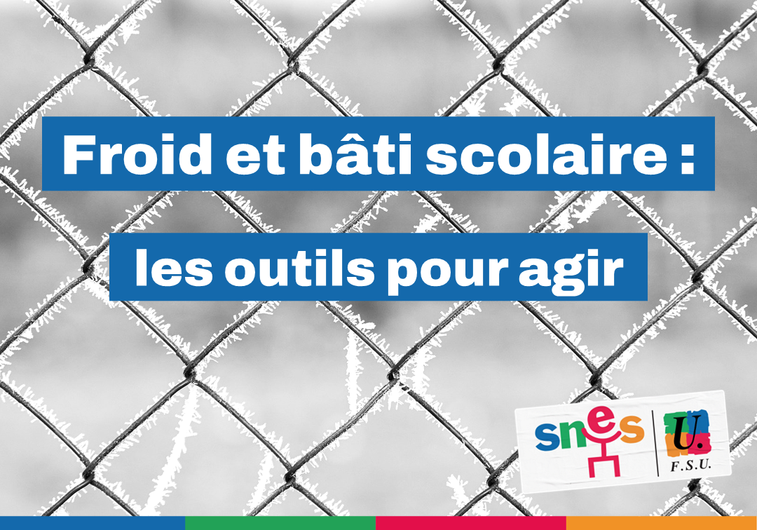 Froid et bâti scolaire : des outils pour agir