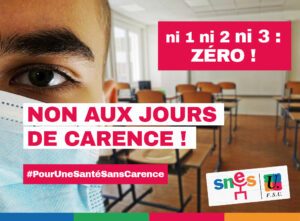 Non aux jours de carence