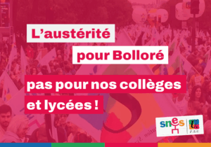 L'austérité pour Bolloré