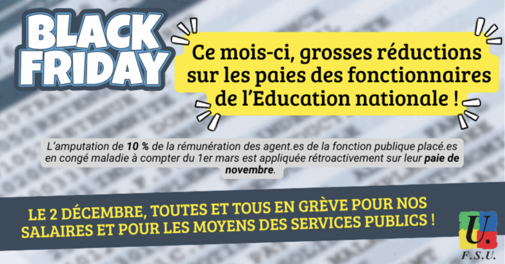 Puni·es d'être malade - FSU.