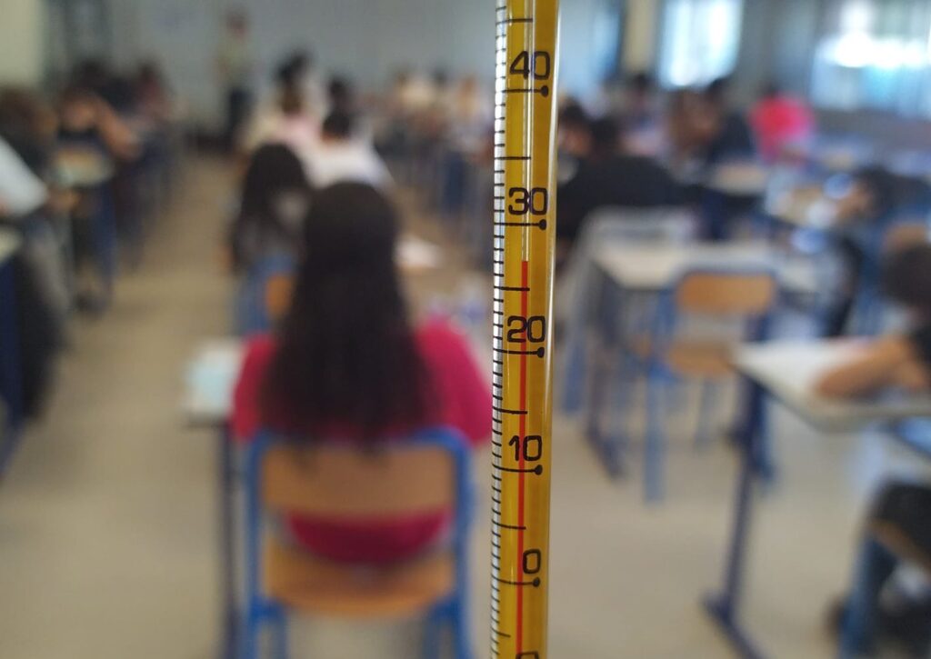 Examen en période de canicule