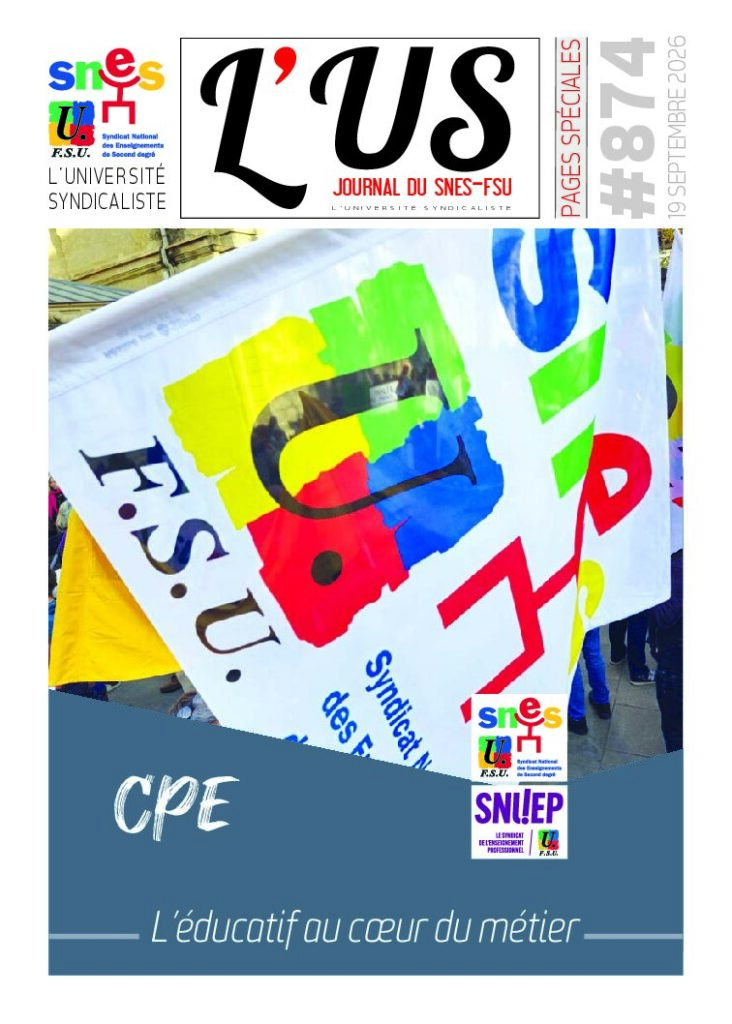 CPE – Supplément de l’US n°874