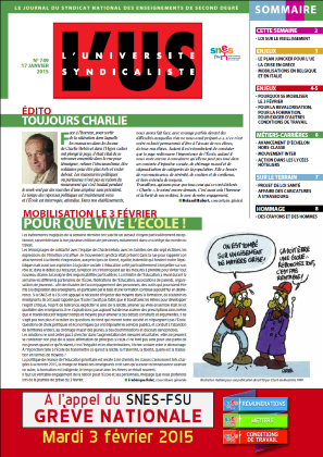 L’US n° 749 du 17 janvier 2015