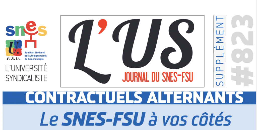 Contractuels alternants