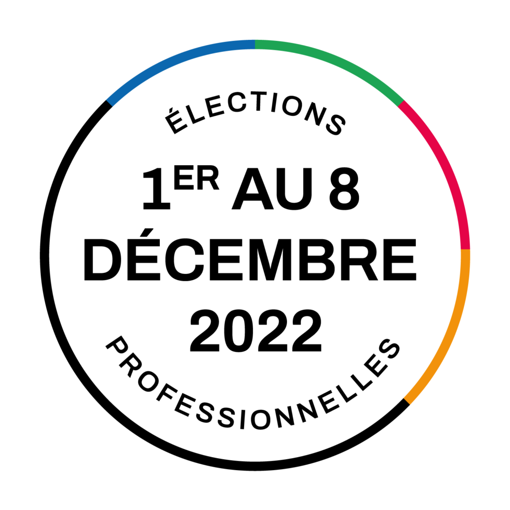 Elections professionnelles 1 au 8 décembre