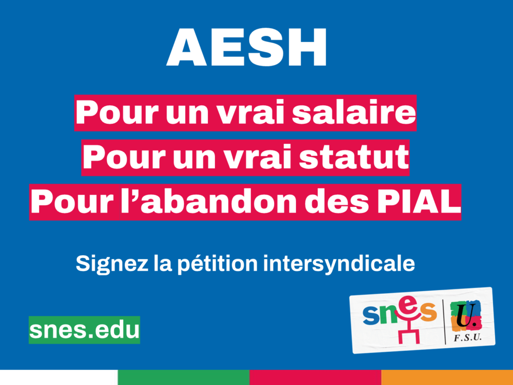 Pétition AESH