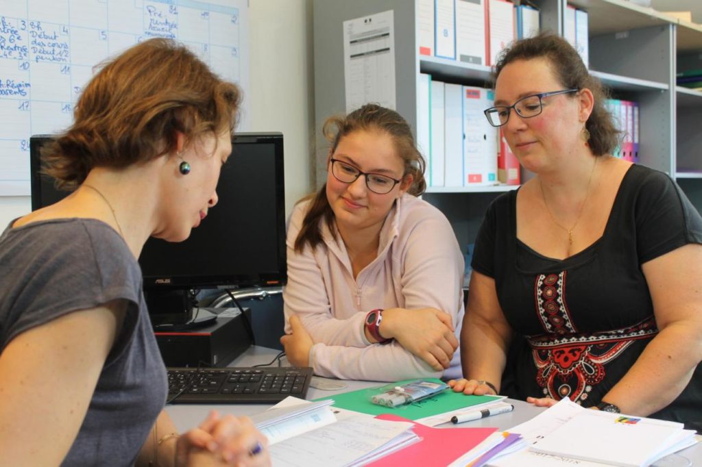 Troisième en stage d'observation en entreprise