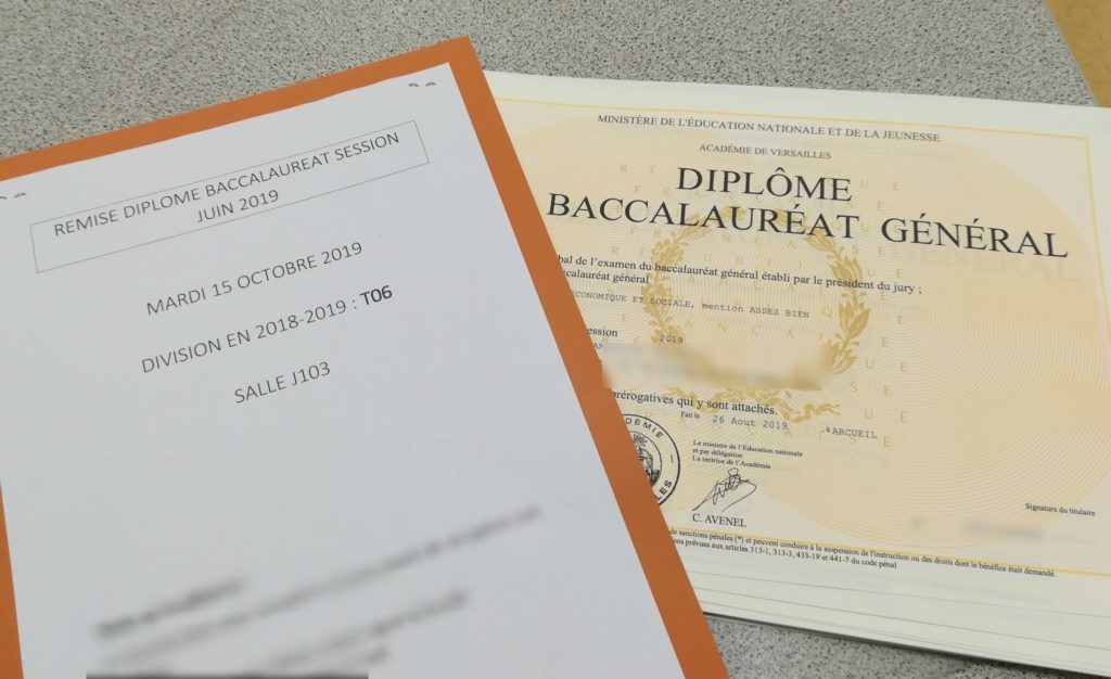 Diplôme du baccalauréat