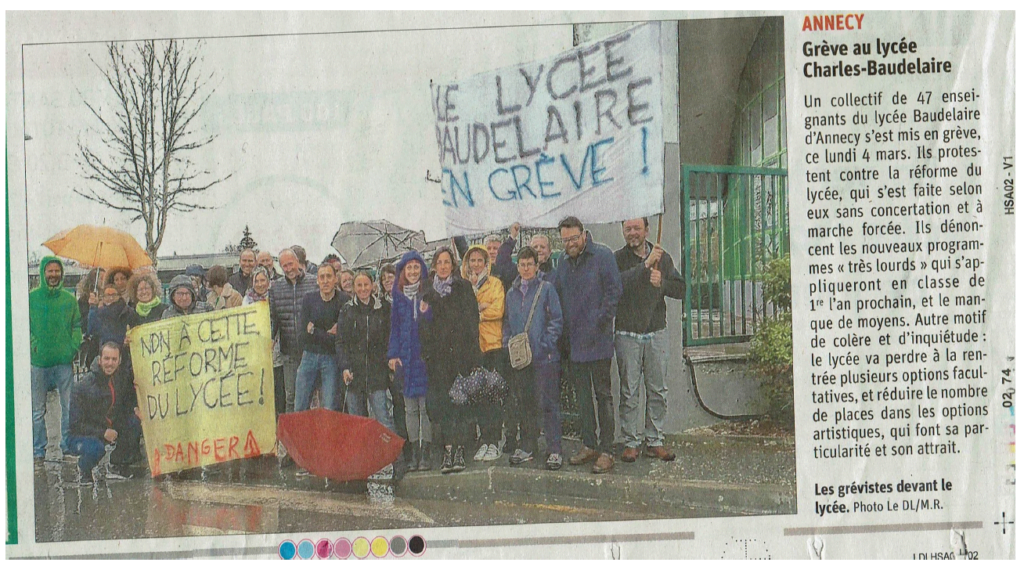 Lycée Charles Baudelaire - Annecy - académie de Grenoble